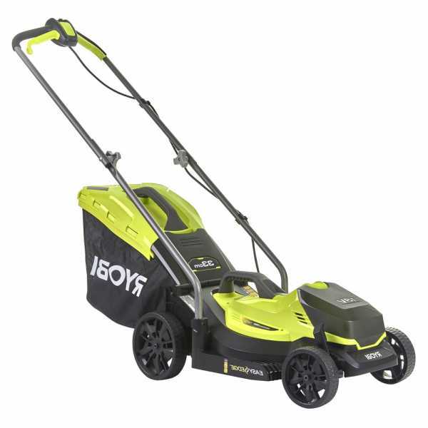 Ryobi RLM18X33B40 - Cortacésped de batería - 18V/4Ah - Corte de 33 cm en venta