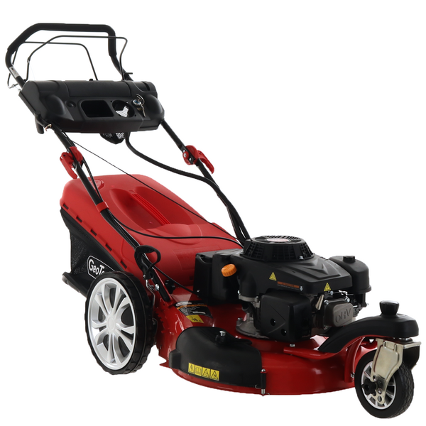 Cortacésped autopropulsado GeoTech Pro S58-3 BMSWGE L225, mono-rueda delantera