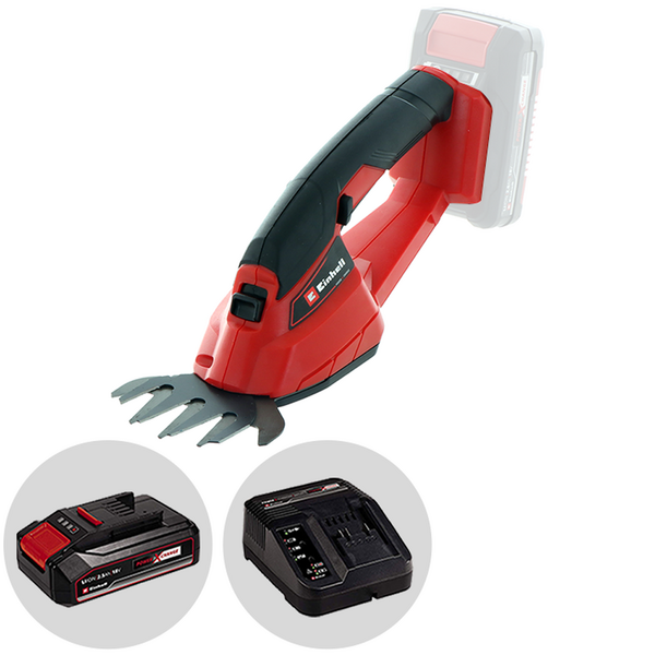 Einhell GE-CG 18/1 - Tijeras cortacésped de batería - 18V 2.5Ah
