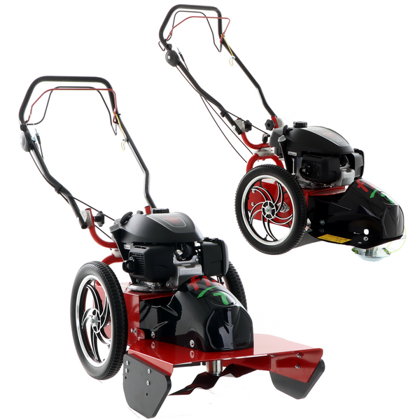 Blue Bird FLO Pro Speed 7HO - Desbrozadora de ruedas a gasolina - Cuchilla e hilo - Honda GCV200