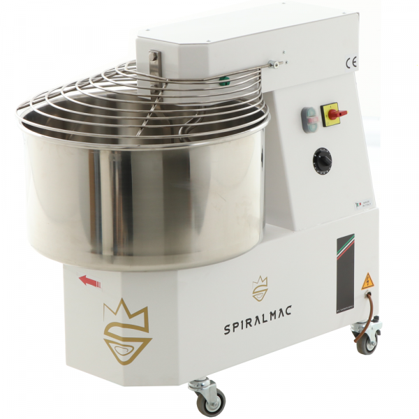 Amasadora de espiral de alta hidratación trifásica SPIRALMAC SV44HH 2 velocidades - 44 Kg en venta