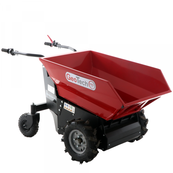 Carretilla con motor de batería GeotechPro Mini Dumper CAR E500 e-Lift - Cajón dumper eléctrico 500 kg en venta