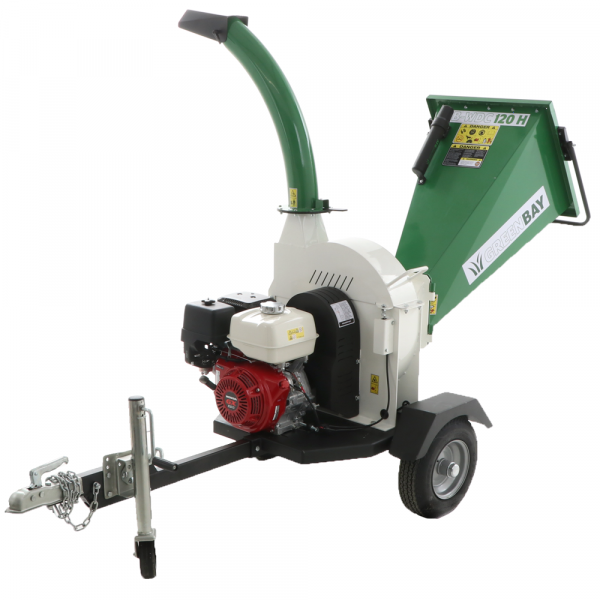 GreenBay GB-WDC 120 H - Biotrituradora de gasolina profesional - Motor Honda GX390 de 13 HP en venta