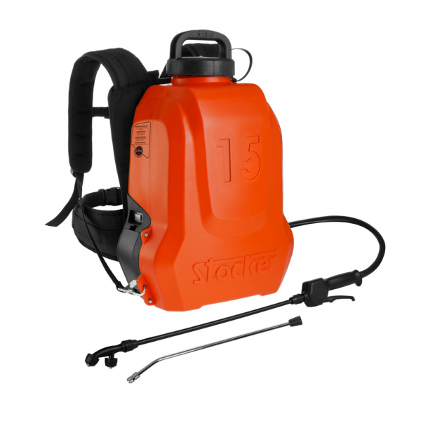 Pulverizador de mochila de batería Stocker 403 Nebla - Depósito de 15 litros en venta