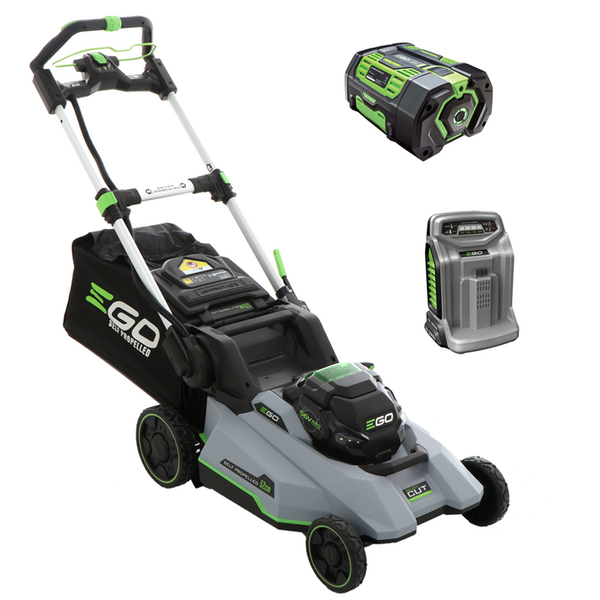 EGO LM2135E-SP - Cortacésped de batería autopropulsado - 56V/7.5Ah - Corte 52 cm