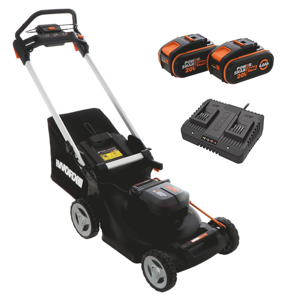 Cortacésped de batería WORX NITRO WG748E - 40 V / 4 Ah - corte de 46 cm en venta