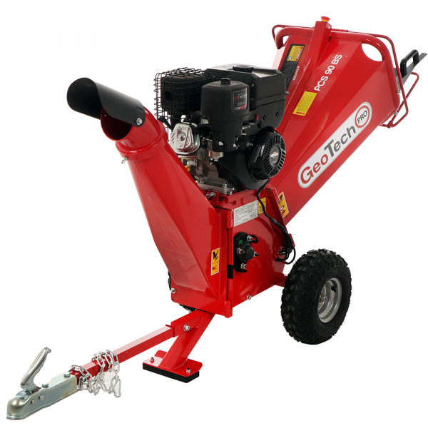 GeoTech PRO PCS 90 BS - Biotrituradora de gasolina profesional - Motor Briggs&Stratton en venta