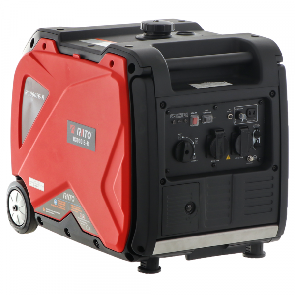 Generador eléctrico inverter 3.2 kW monofásico Rato R3000iE-R - Versión trolley