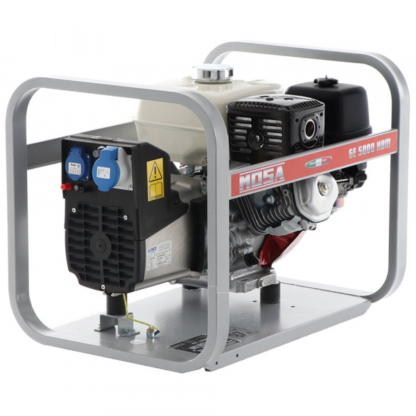 MOSA GE 5000 HBM - Generador de corriente a gasolina 4.5 kW - Continua 3.6 kW Monofásica
