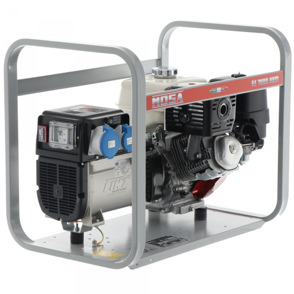 Generador eléctrico 5.0 kW monofásico MOSA GE 7000 HBM AVR - Alternador italiano