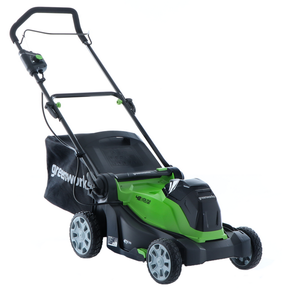 Cortacésped eléctrico de batería Greenworks G48LM41 48 V - 41 cm - Batería 4 Ah