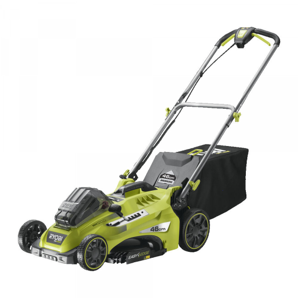 Cortacésped de batería RYOBI RLM36X46H50PG - MAX POWER 36 V - 5 Ah - recogedor de 45 l - corte de 46 cm