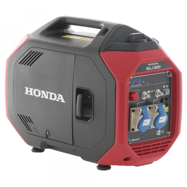 Honda EU32i - Generador de corriente inverter silencioso bluetooth 3.2 kW - Continua 2.6 kW monofásica