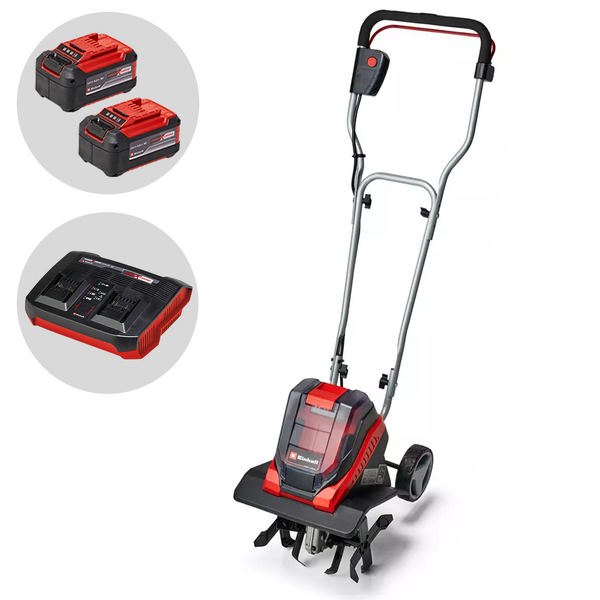 Einhell GE-CR 30 Li - Motoazada de batería con ruedas - 36V - 2x 18V 5.2Ah