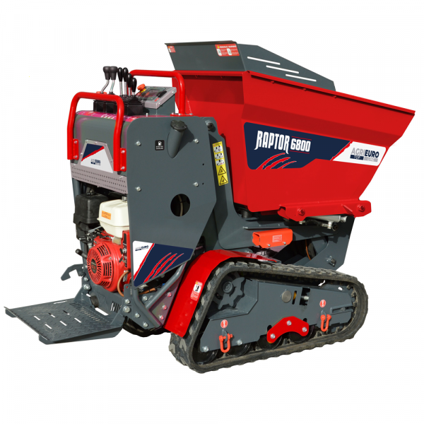 Carretilla de orugas AgriEuro Top-Line RAPTOR 6800 HD - Honda GX270