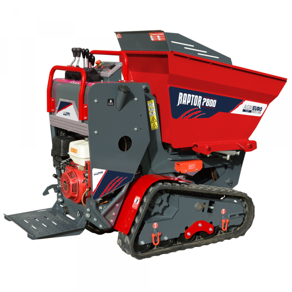 Carretilla de orugas AgriEuro Top-Line RAPTOR 7800 HD - Honda GX390