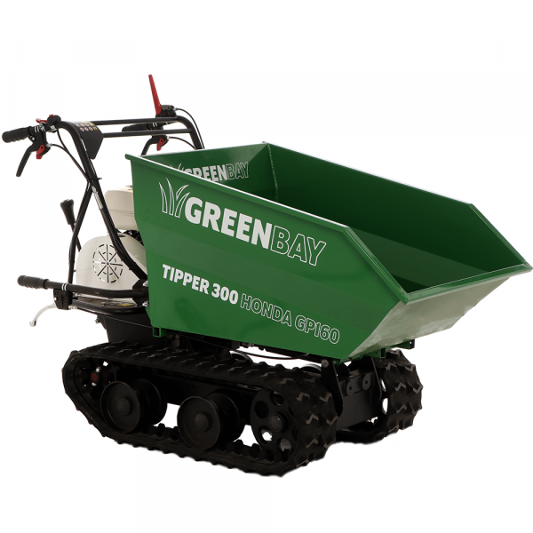 Carretilla de orugas dumper GreenBay Tipper 300 - Motor Honda GP160