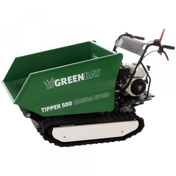 Carretilla de orugas dumper GreenBay Tipper 500 - Motor Honda GP160