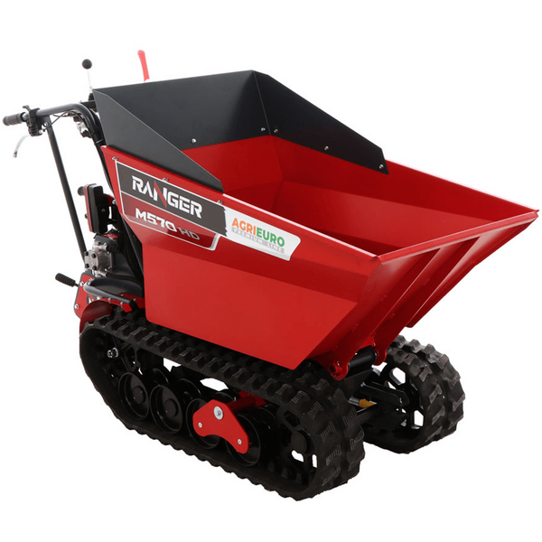 Carretilla con motor de orugas dumper Ranger  M570 HD-E - Motor Honda GX200 - Arranque eléctrico