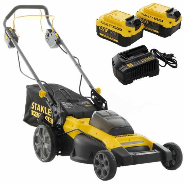 Cortacésped de batería Stanley SFMCMWS251M-QW 18 V - 2x 4.0 Ah en venta