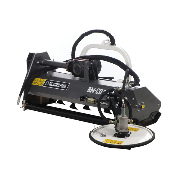 BlackStone BM-CD 140 - Trituradora para tractor - Disco Interfilas - Serie normal - Desplazamiento hidráulico