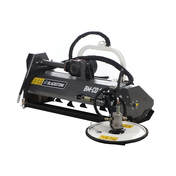BlackStone BM-CD 120 - Trituradora para tractor - Disco Interfilas - Serie normal - Desplazamiento hidráulico