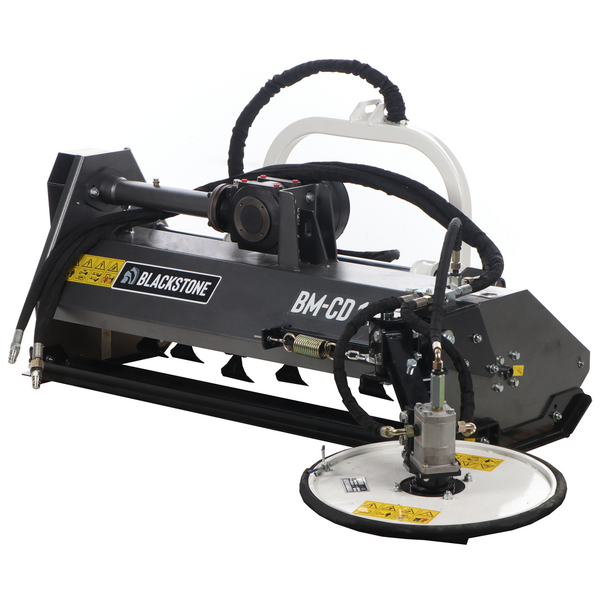 BlackStone BM-CD 180 - Trituradora para tractor - Disco Interfilas - Serie normal - Desplazamiento hidráulico