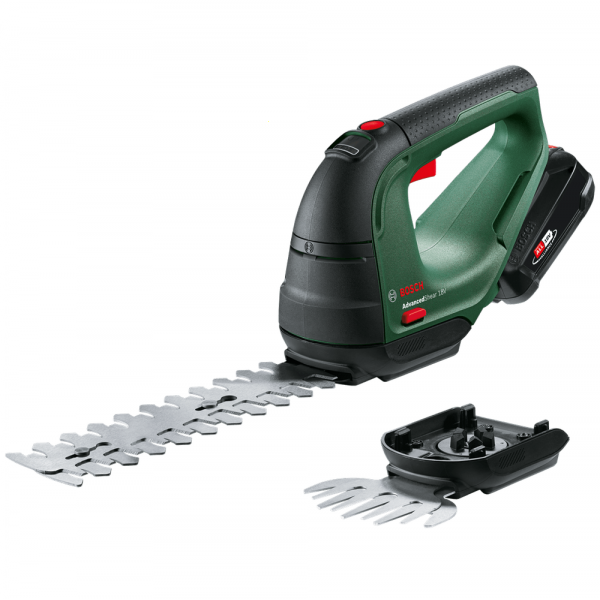 Bosch AdvancedShear18V - Tijera cortacésped de batería 18V 2Ah