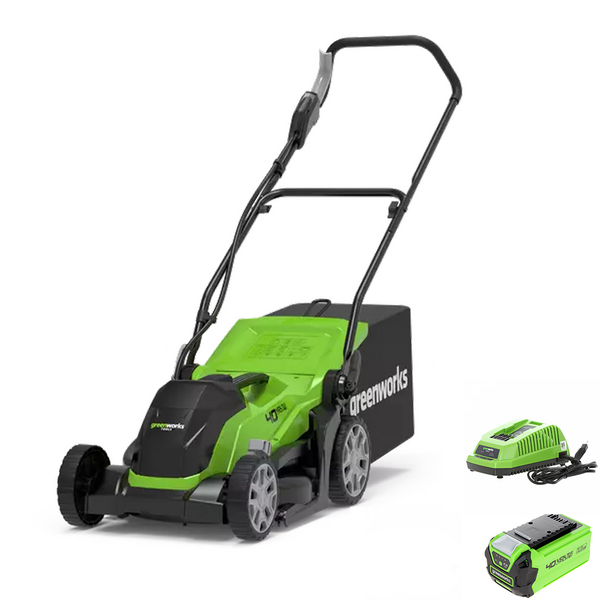 Greenworks G40LM35K2 - Cortacésped eléctrico de batería - 40V 2Ah en venta