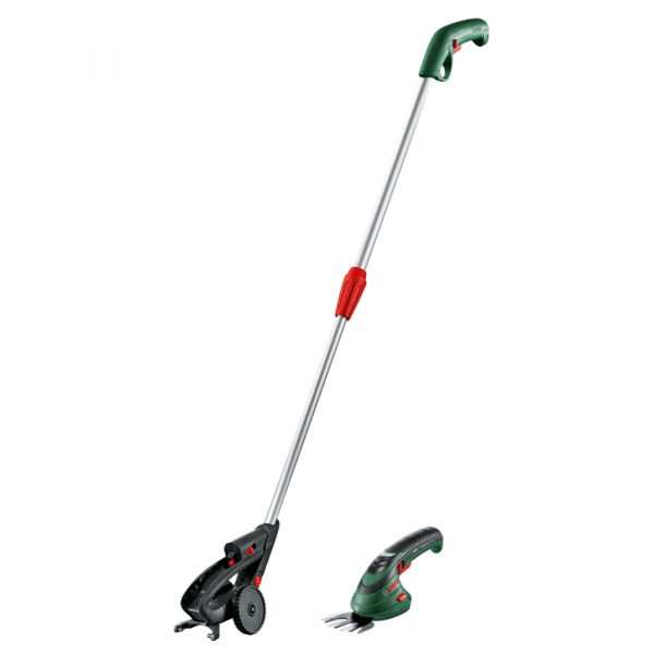 Bosch Isio - Tijera cortacésped de batería con pértiga - 3.6V 1.5Ah