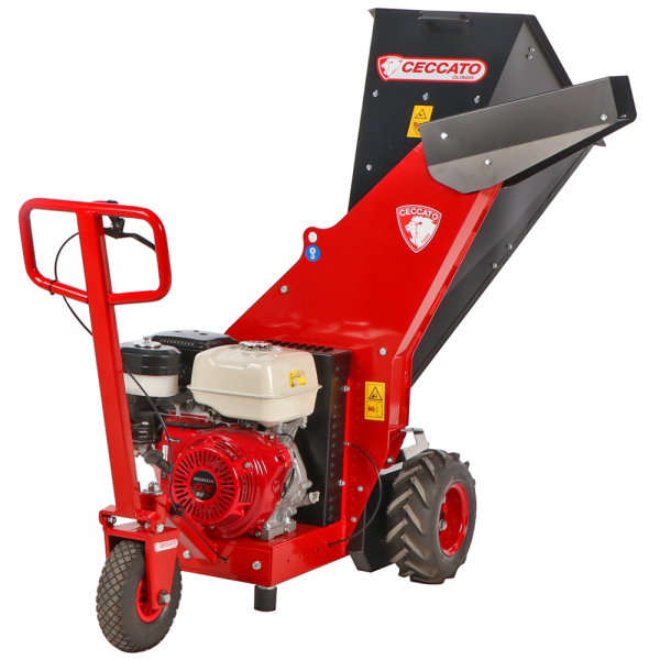 Ceccato Tritone Maxi autopropulsado de ruedas - Biotrituradora de gasolina - Motor Honda GX390