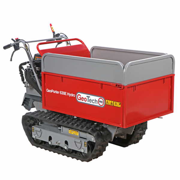 GeotechPro GeoPorter 630E Hydro -  Carretilla de orugas - Cajón hidráulico extensible 600 kg