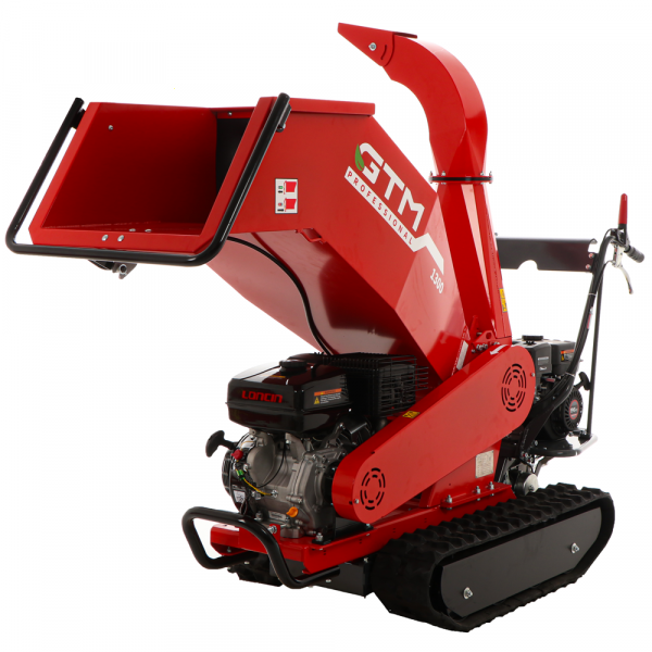 GTM GTS 1300 RG TRACK - Biotrituradora autopropulsada de orugas - Motor Loncin G420F