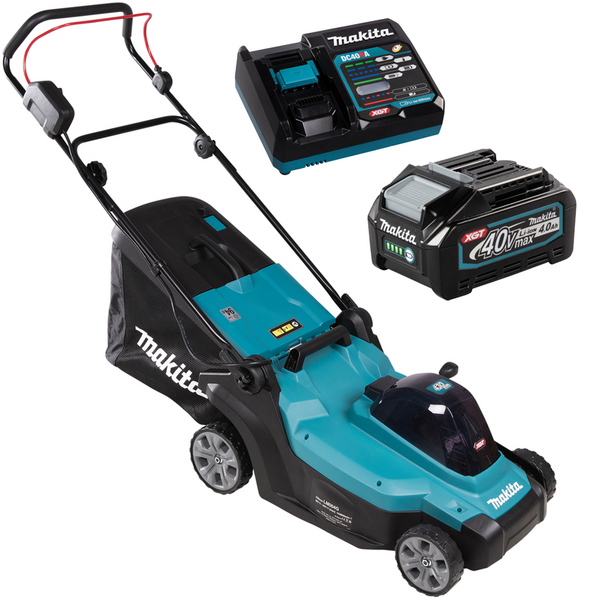 Makita LM004GM103 XGT - Cortacésped de batería - 40V/4Ah - Corte 43 cm en venta