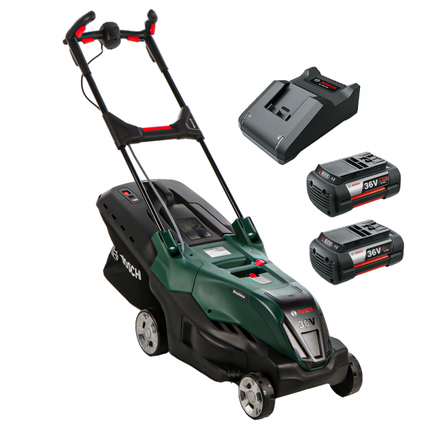 Bosch AdvancedRotak 36V-40-650 - Cortacésped de batería - Corte 40 cm - 2 baterías de 36V 4Ah en venta