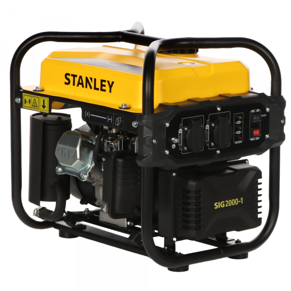 Stanley SIG 2000-1 - Generador de corriente inverter 2 kW - Continua 1.8 kW Monofásica