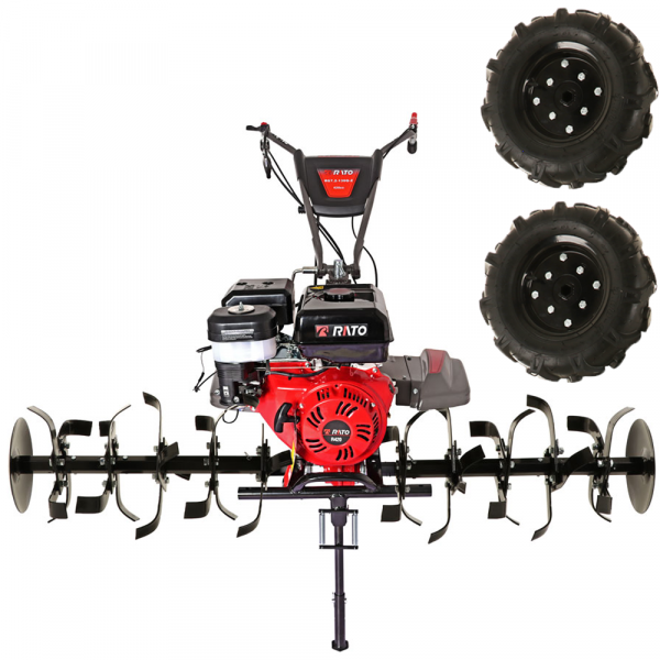 Italian Power RG 7.2-130Q-Z - Motoazada de gasolina 15 HP - Motor Rato R420
