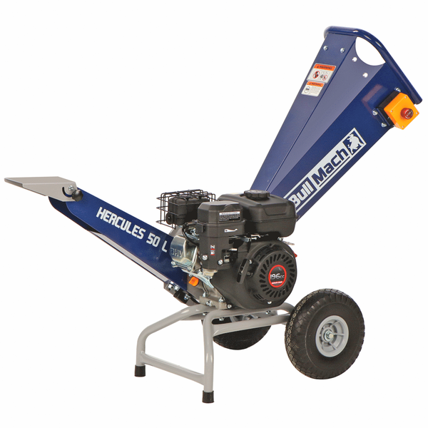 BullMach Hercules 50 L - Biotrituradora de gasolina - Motor Loncin H200 196cc
