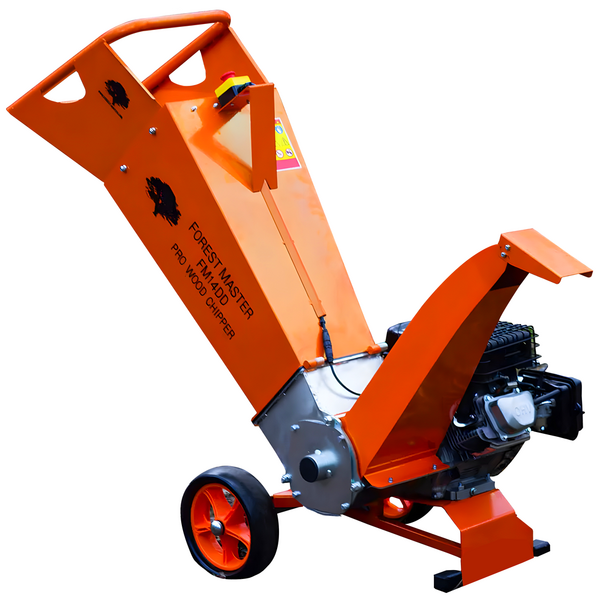 Forest Master FM14DDES - Biotrituradora de gasolina - Motor de gasolina LCT de 14 HP