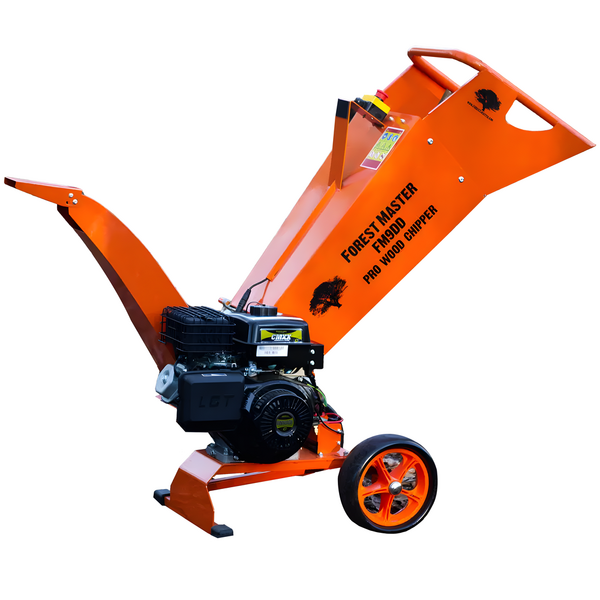 Forest Master FM9DD - Biotrituradora de gasolina - Motor de gasolina LCT de 9 HP