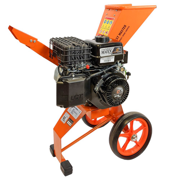 Forest Master FM6DDES - Biotrituradora de gasolina - Motor LCT de 7 HP - Arranque eléctrico