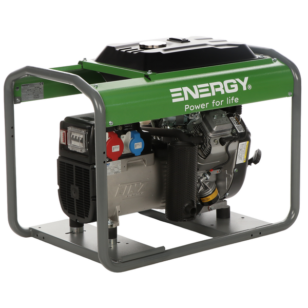 Energy EY-10TB AVR - Generador de corriente de gasolina 8 kW - Continua 7,2 Trifásica