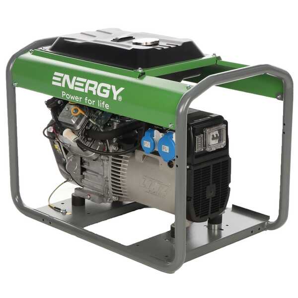 Energy EY-10MB AVR - Generador de corriente de gasolina 8 kW - Continua 7,2 Monofásica
