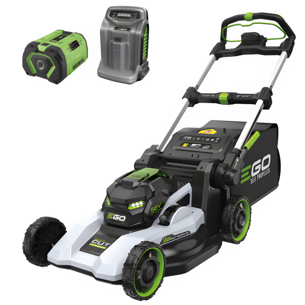 EGO LM2236E-SP - Cortacésped autopropulsado de batería - 56 V / 10 Ah - Corte de 55 cm