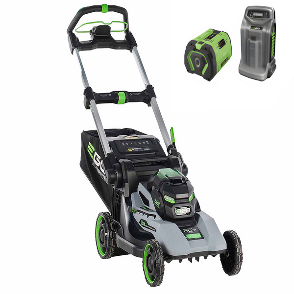 PROMO EGO LM2236E-SP - Cortacésped autopropulsado de batería - 56V / 10Ah - Corte 55 cm