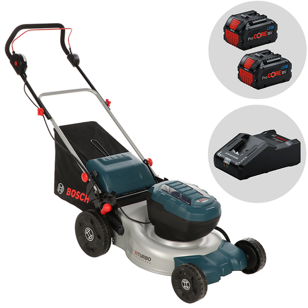 Bosch Professional GRA 18V2-46 - Cortacésped de batería - 2x18V 8Ah - Corte 46 cm