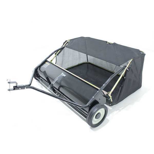 Barredora remolcable de 1,22 m para tractor cortacésped