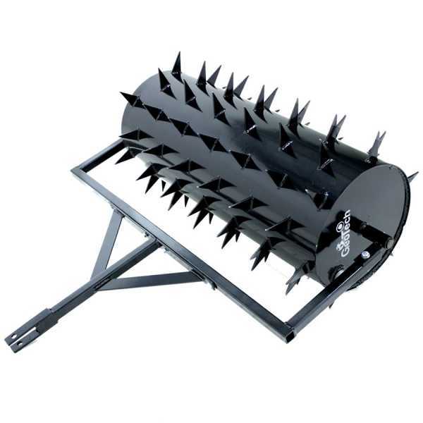 Rodillo aireador de pinchos 92 cm de acero para tractores cortacésped