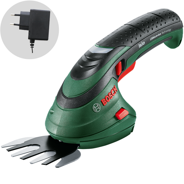 Bosch Isio - Tijeras cortacésped con batería integrada - 3,6 V 1,5 Ah