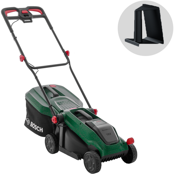 Bosch Rotak18V-34 - Cortacésped de batería - Corte de 34 cm - BATERÍA Y CARGADOR NO ESTÁN INCLUIDOS